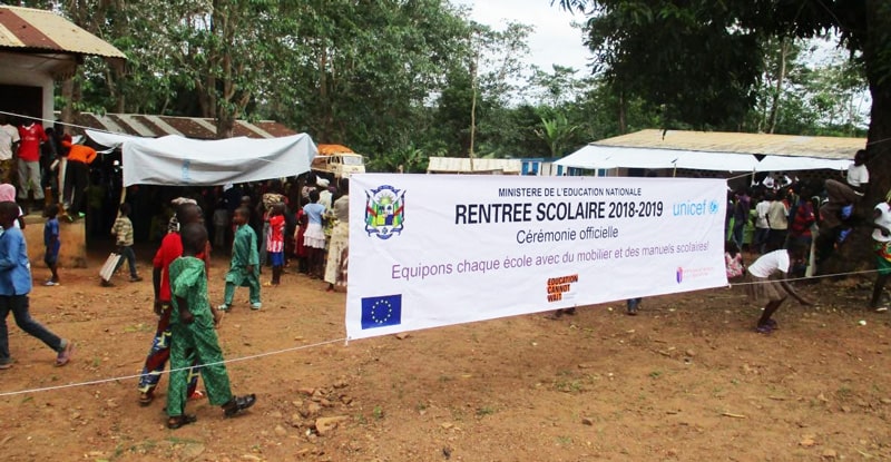 Célébration de la rentrée, novembre 2018, Bambari